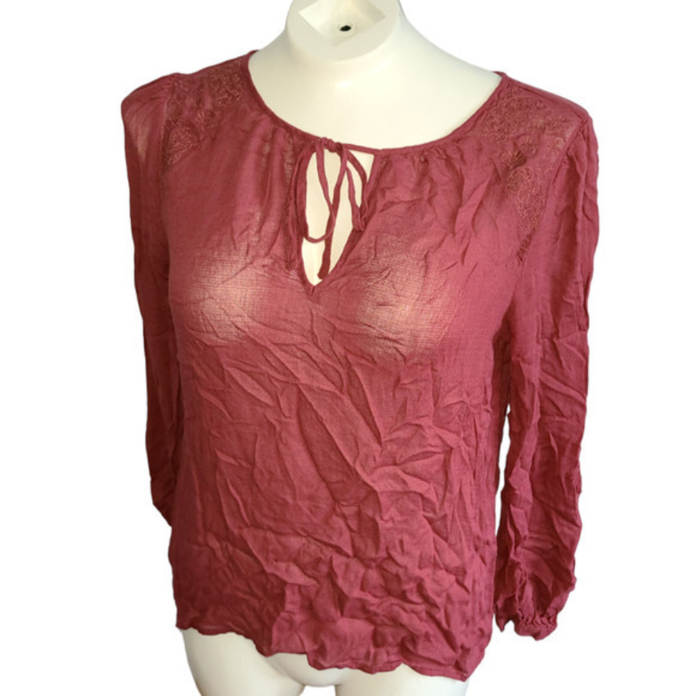 Lucky Brand Long Sleeve Blouse Size M